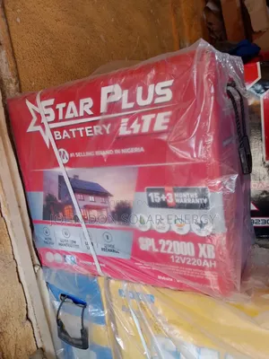 Trusted Quality Star Plus Solar Tubular Battery 220Ah 12v