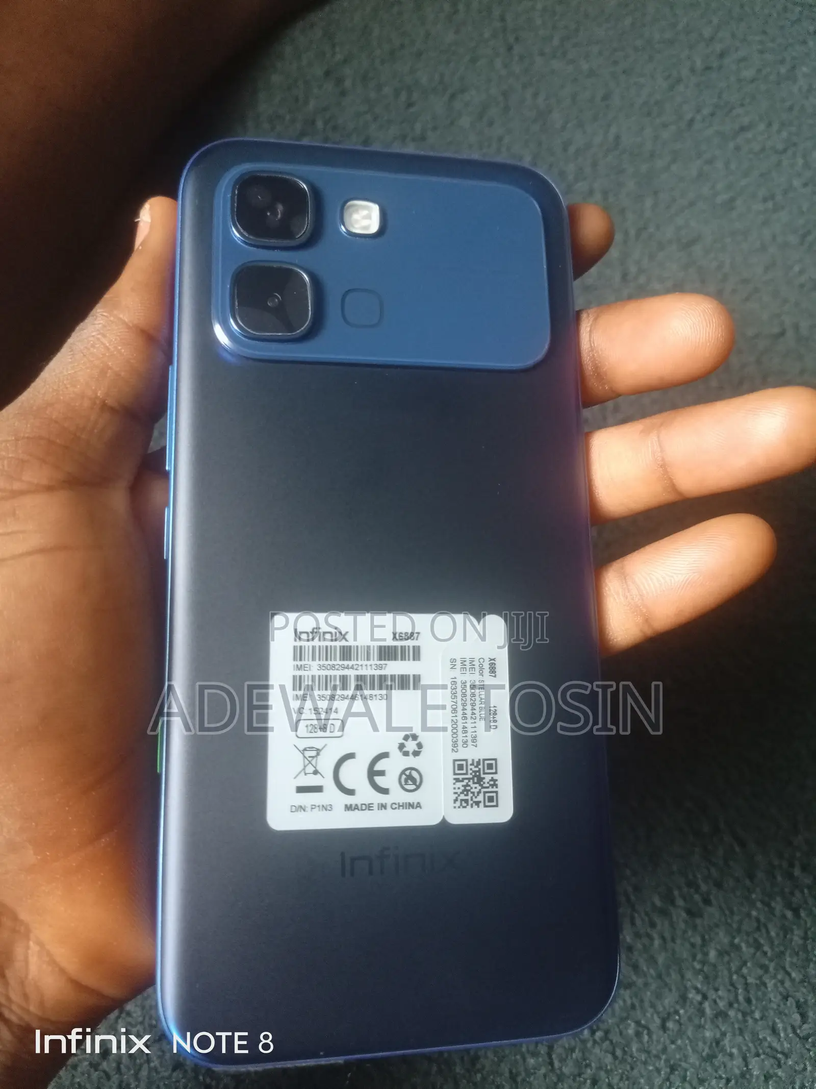 Infinix Note Edge 128 GB Blue