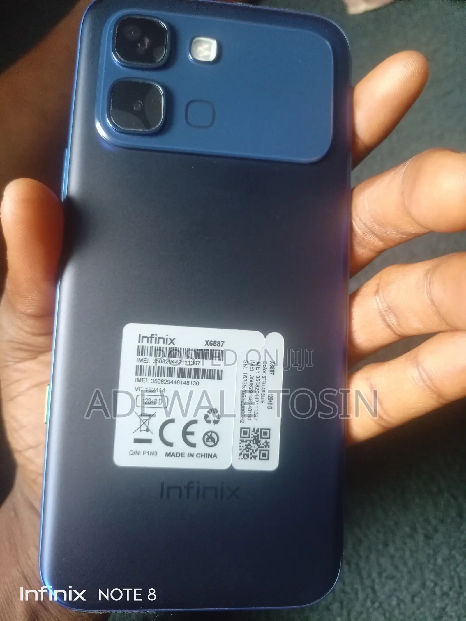 Infinix Note Edge 128 GB Blue