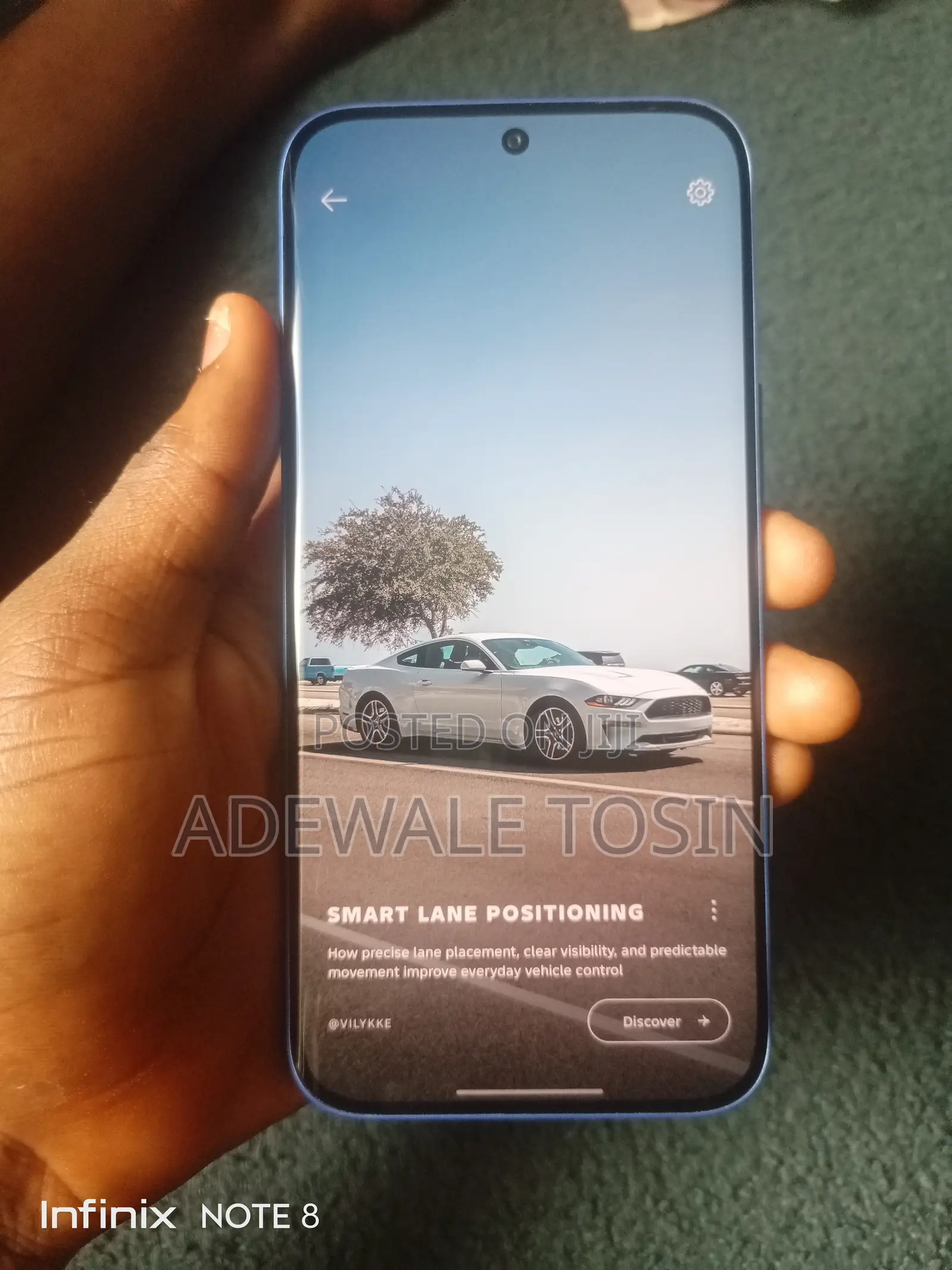 Infinix Note Edge 128 GB Blue