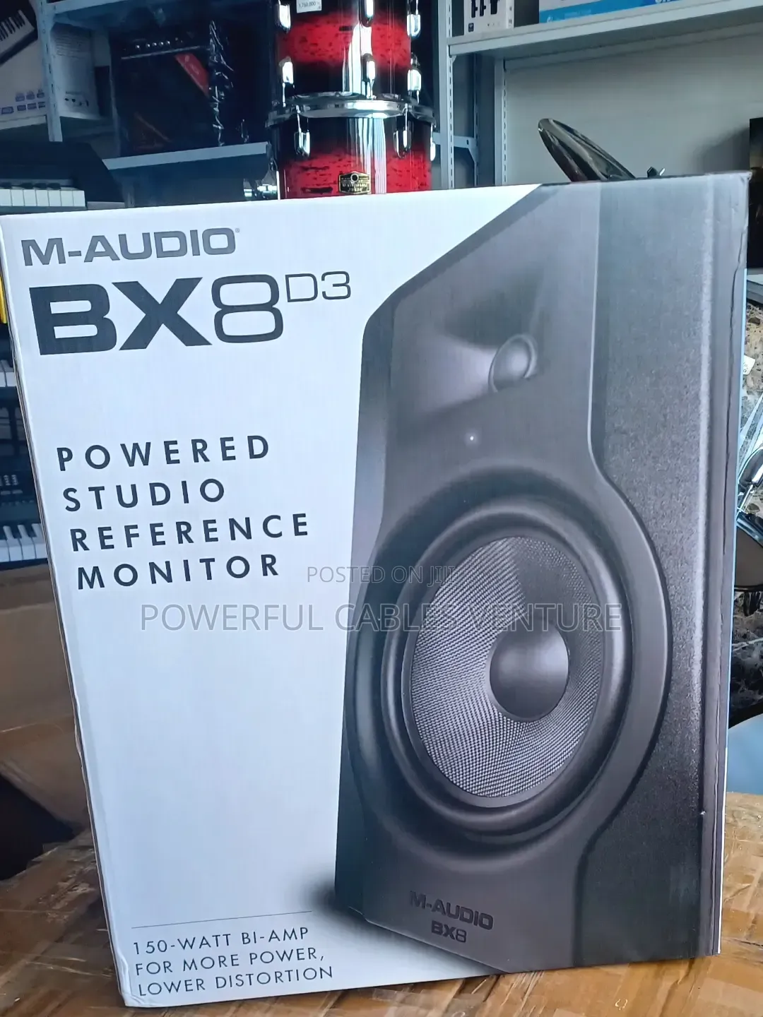 M-Audio BX8 D3 Active Studio Reference Monitors.