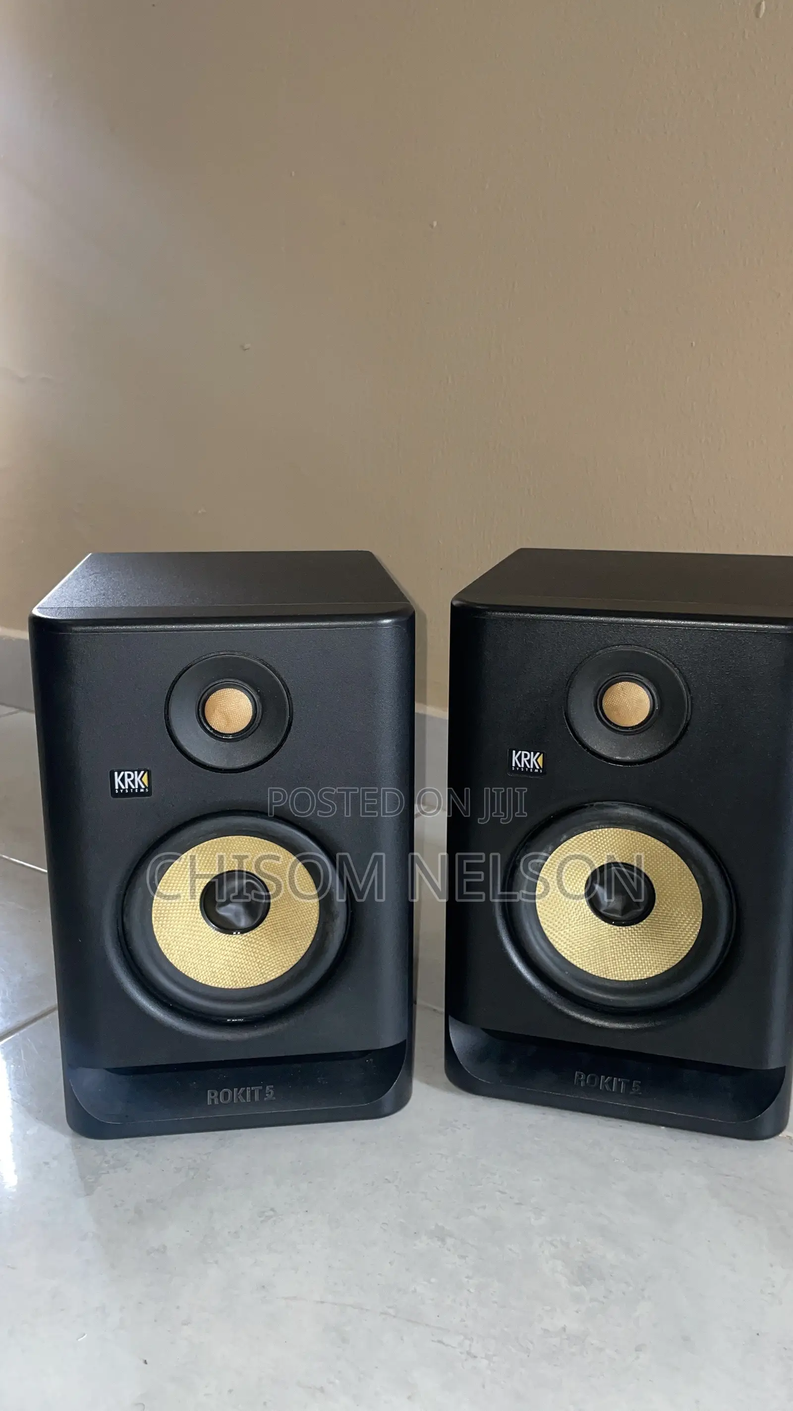 Neatly Used KRK Rokit 5 G4 Studio Monitors