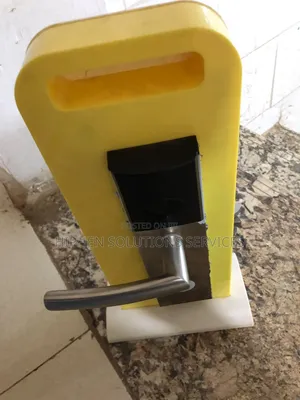 Contemporary Silver Security Lockset