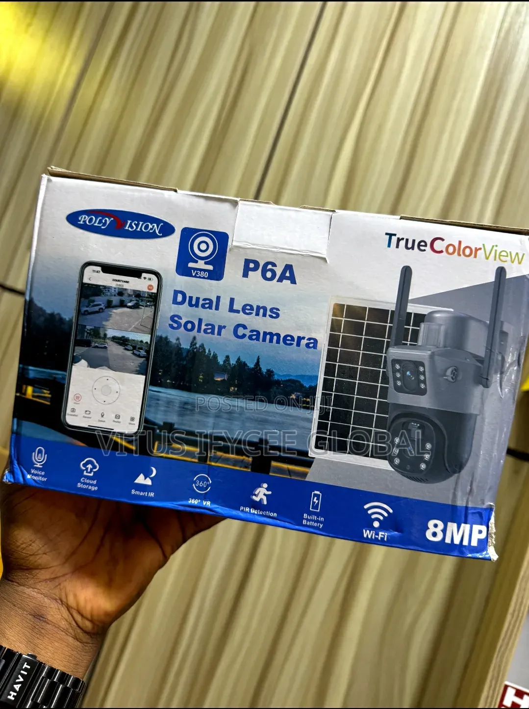 Double Lens Solar Camera