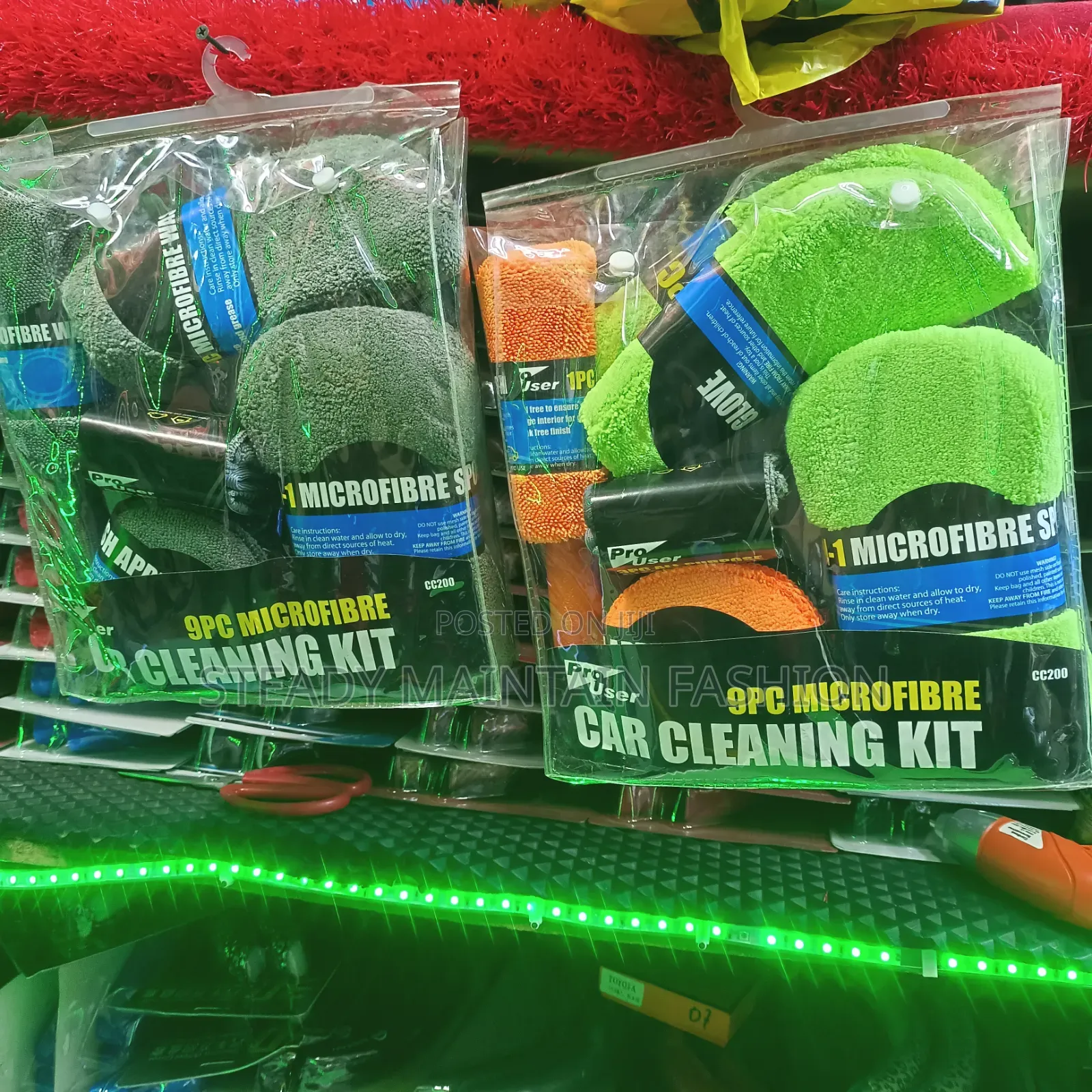 9pc Micro Fiber Cleaning Kit