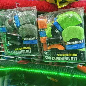 9pc Micro Fiber Cleaning Kit