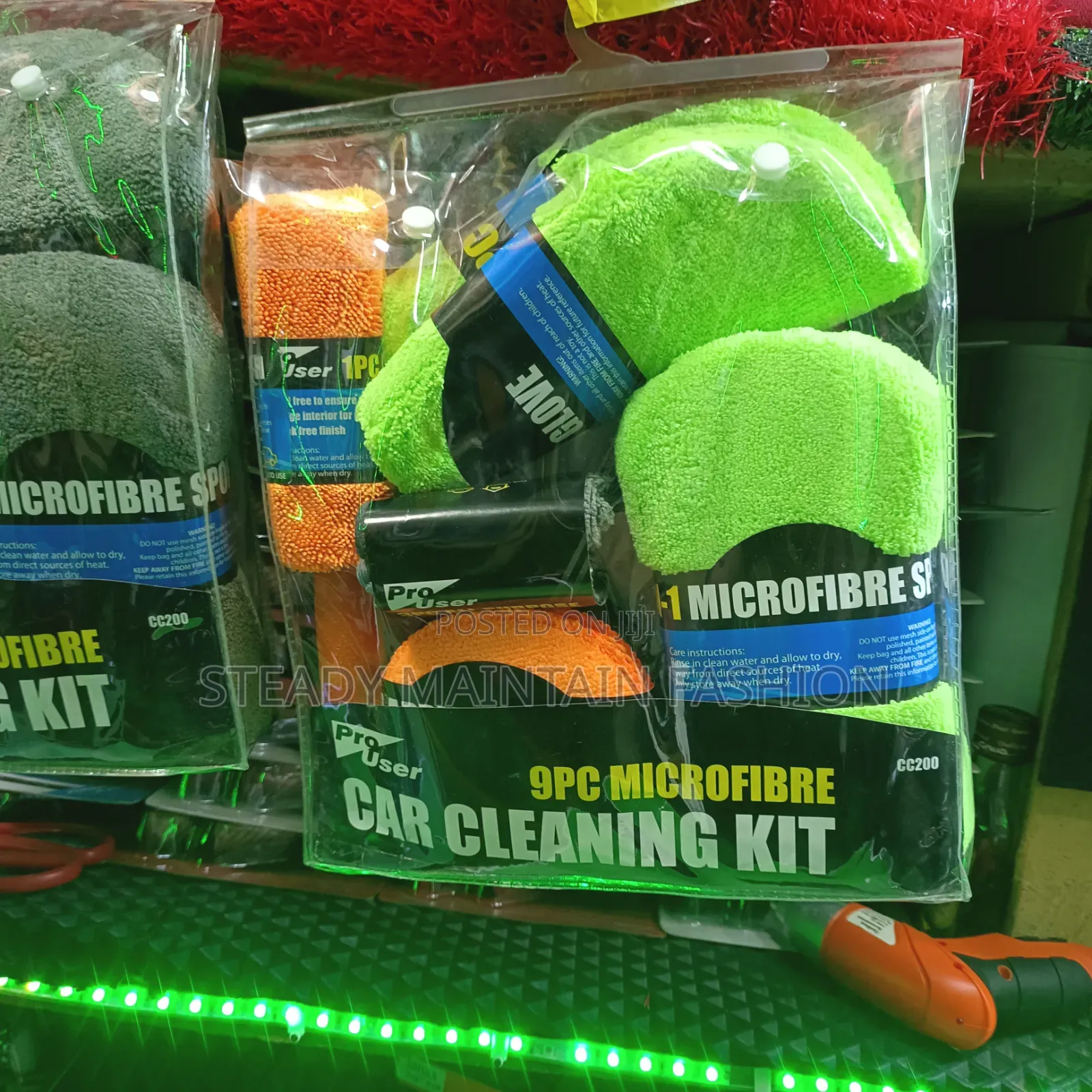 9pc Micro Fiber Cleaning Kit