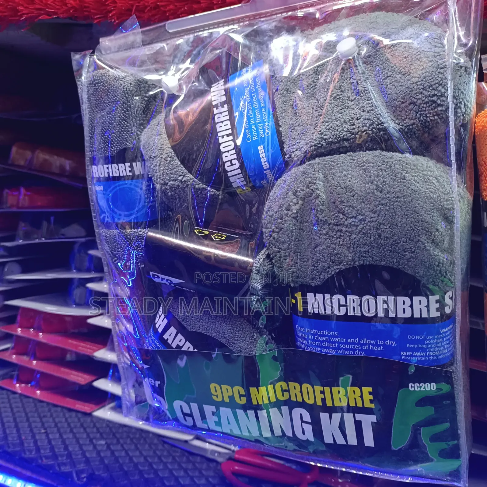 9pc Micro Fiber Cleaning Kit