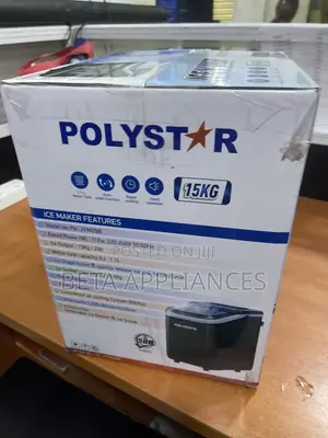 Polystar 15kg Ice Maker for Convenient Home Cooling