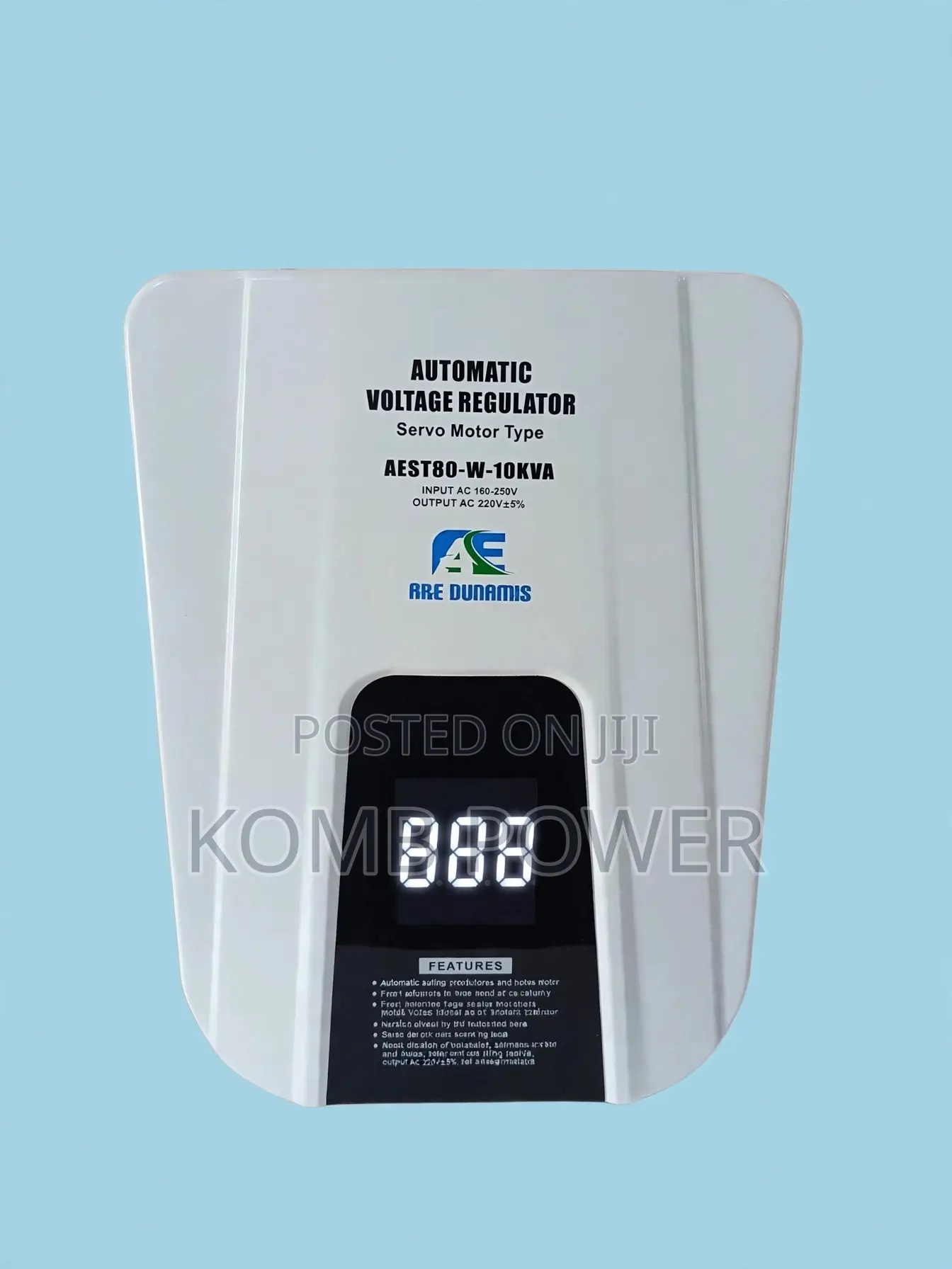 10KVA Relay Voltage Stabilizer 45v-280v
