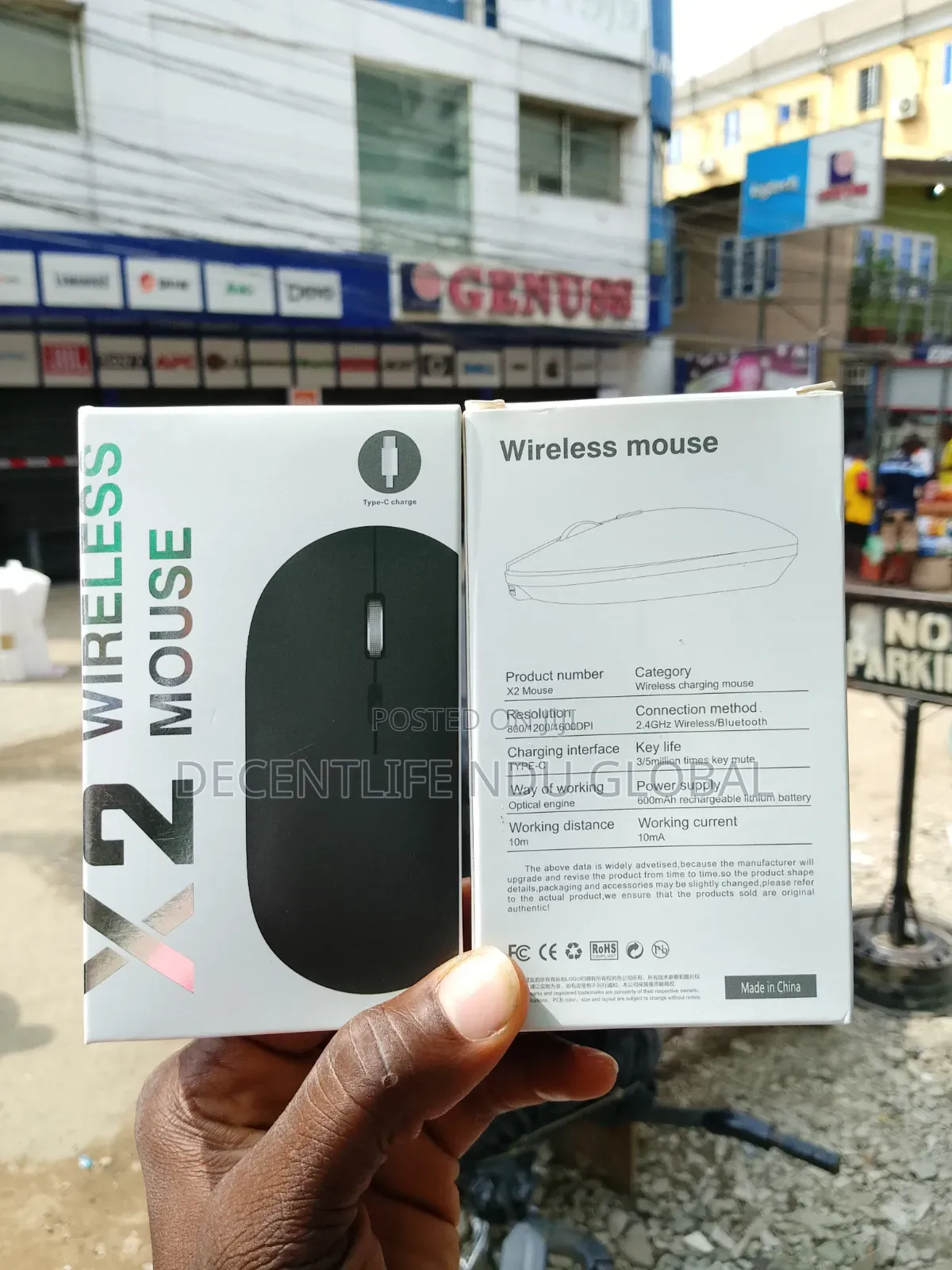 X2 Rechargeable Wireless Mouse