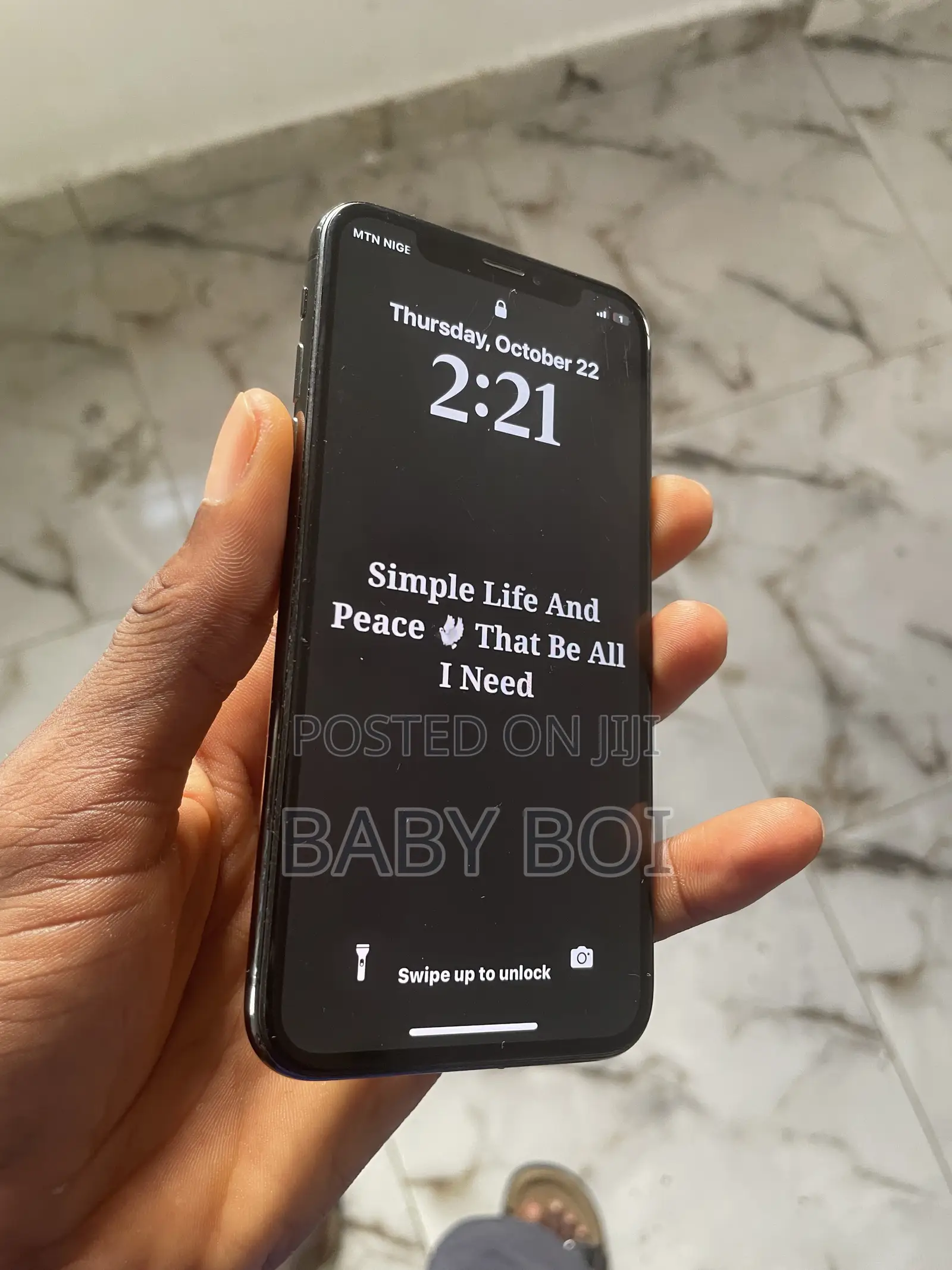 Apple iPhone X 64 GB Black