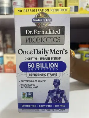 Garden of Life Men's Probiotic 50 Billion CFU – 30 Capsules