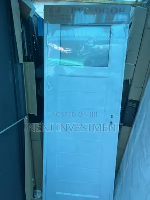 White Toilet Door