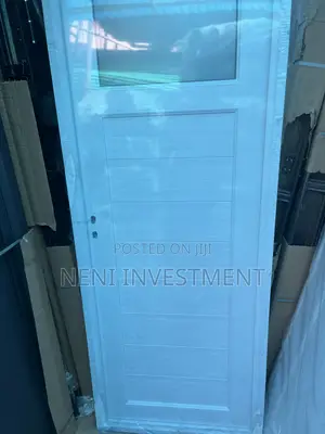 White Toilet Door
