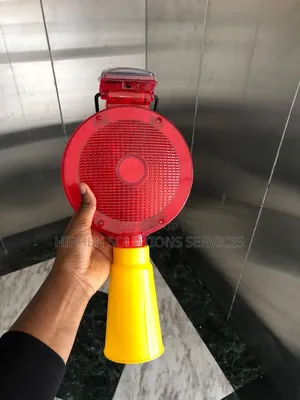 Solar Flashing Road Safety Cone