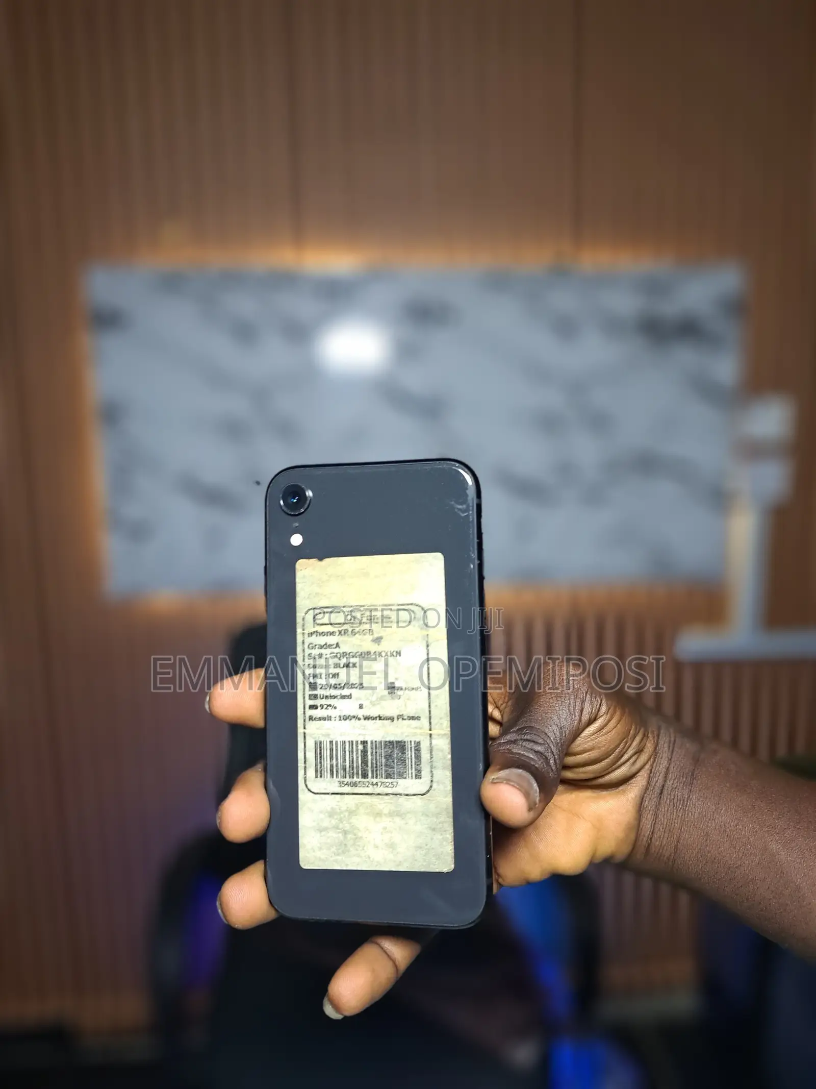 Apple iPhone XR 64 GB Black