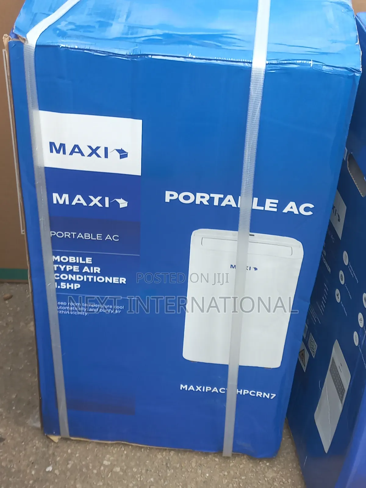 Model: MAXIPAC15HPCRN7 Maxi Portable Airconditioner 1.5HP White