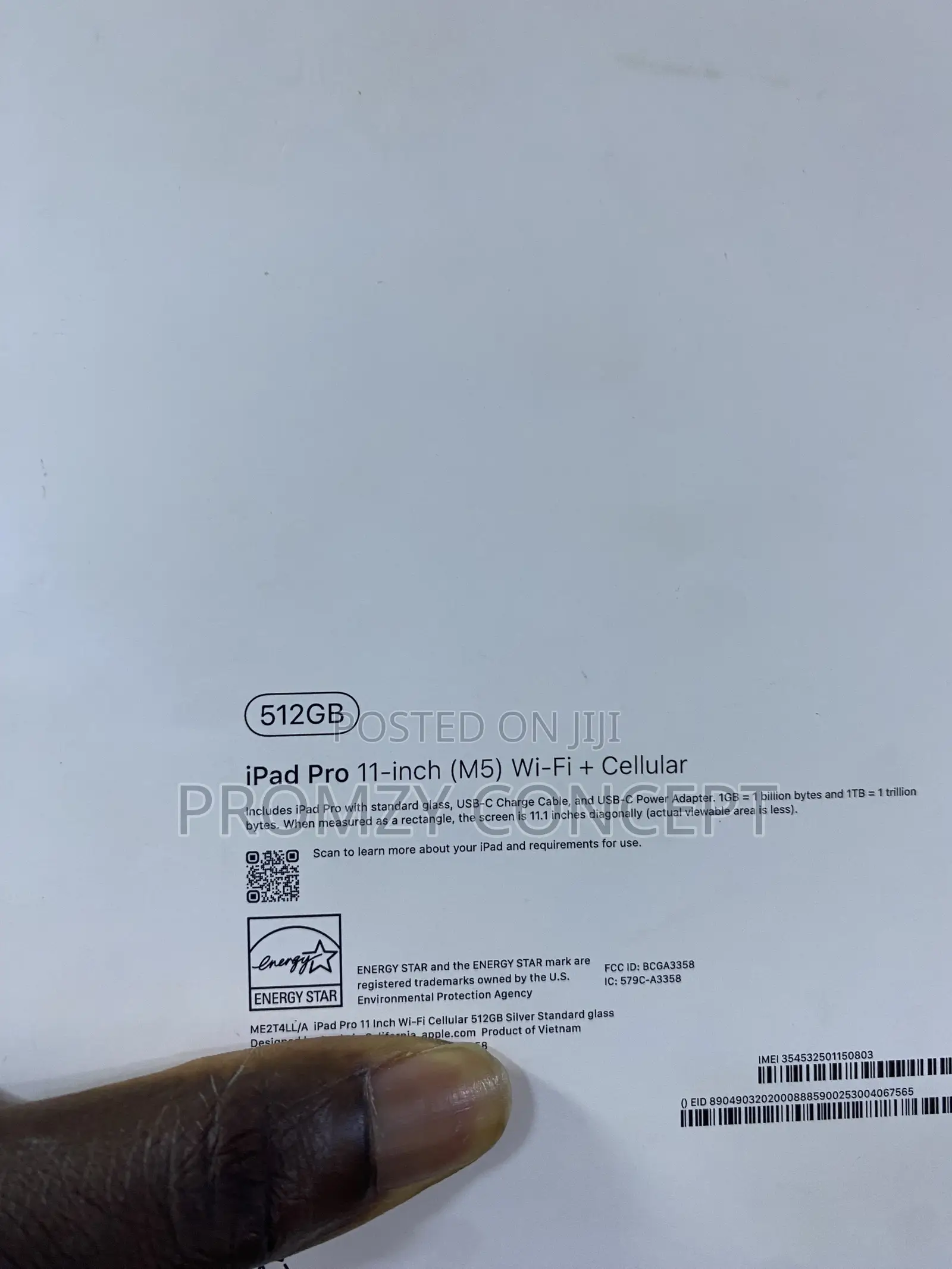 New Apple iPad Pro 11 (2025) 512 GB Silver