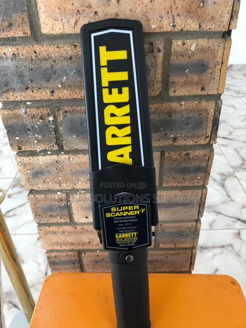 Garrett Super Scanner Handheld Security Metal Detector