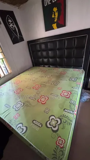 6by6 Bedframe & 6by6 10inch Thick Mouka Foam