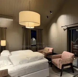 French Designer Fabric Dropping Chandelier