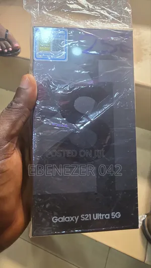 New Samsung Galaxy S21 Ultra 5G 256 GB Black