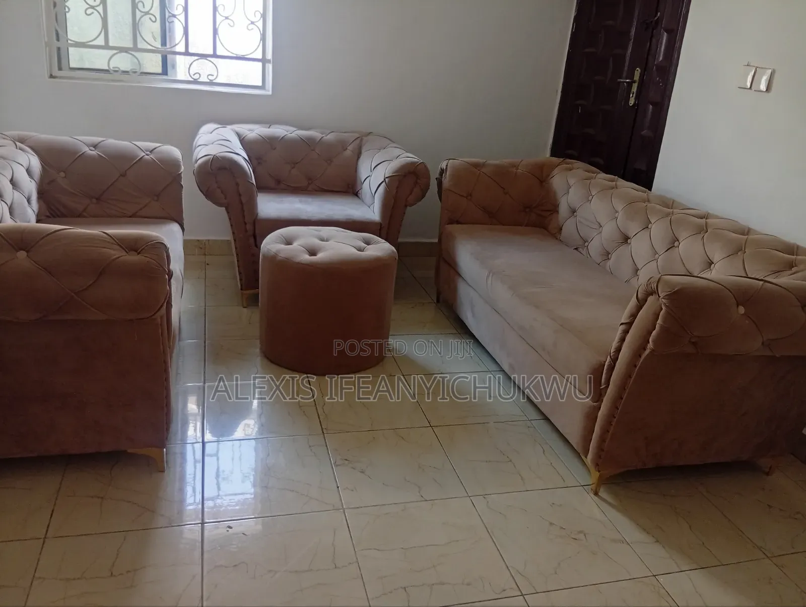 Six Seater Sofa and Table, 8 Months Old