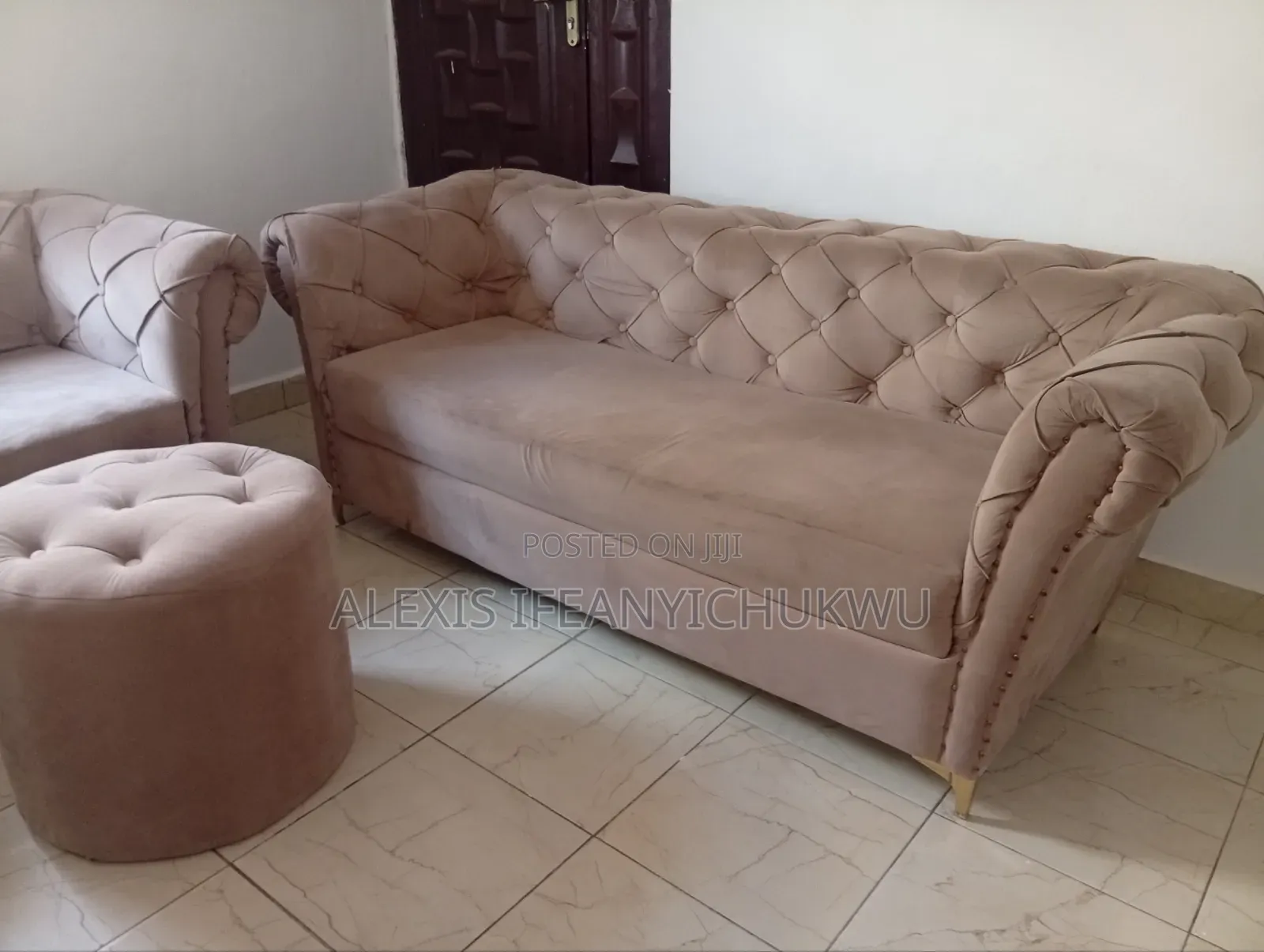 Six Seater Sofa and Table, 8 Months Old