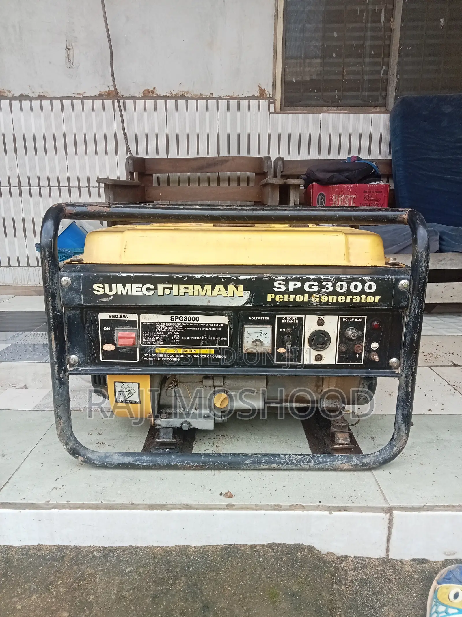 Sumec Fireman 3000 CNG & Petrol Generator