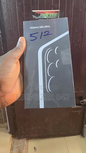 New Samsung Galaxy S26 Ultra 5G 512 GB Black