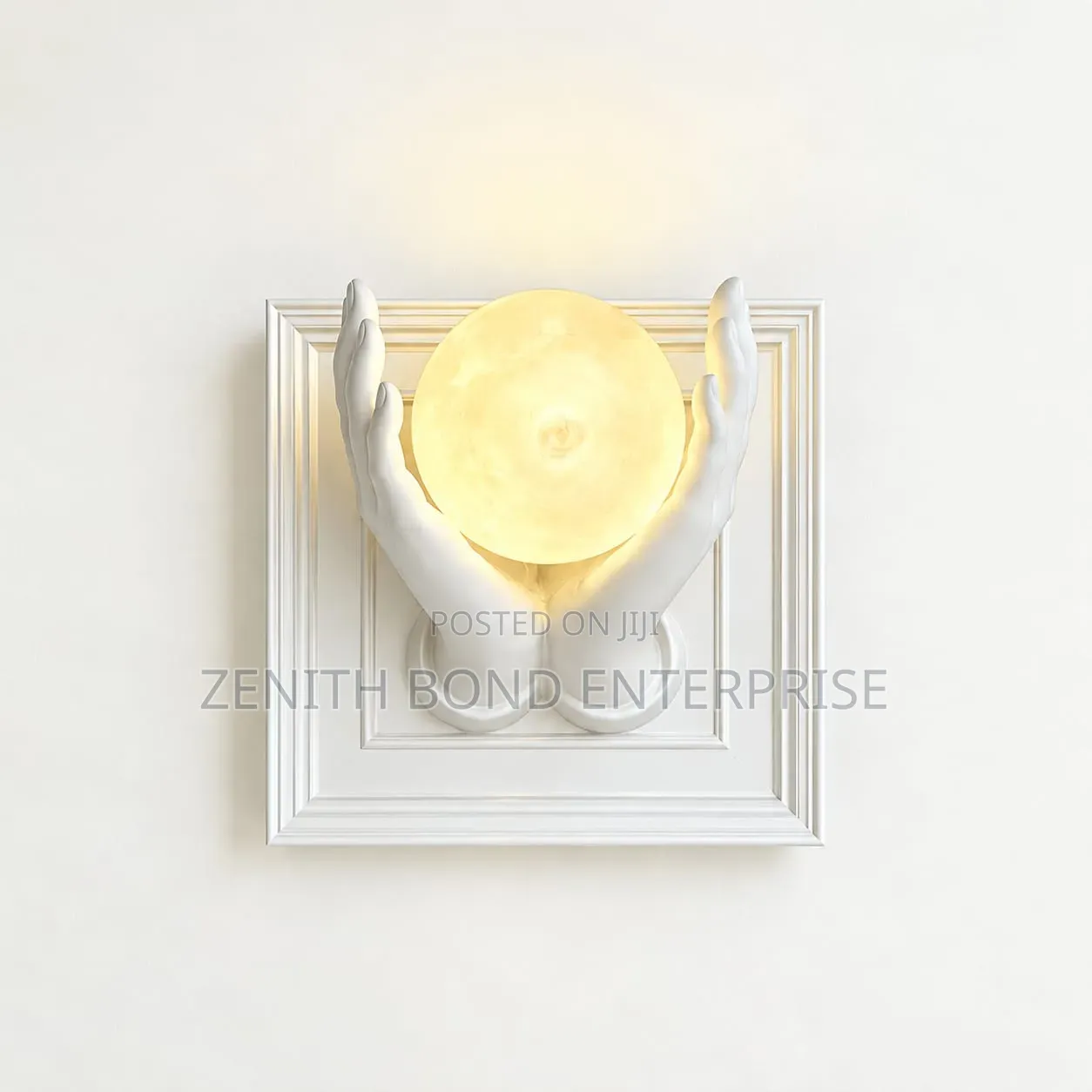 Unique Glowing Hand Wall Lamp