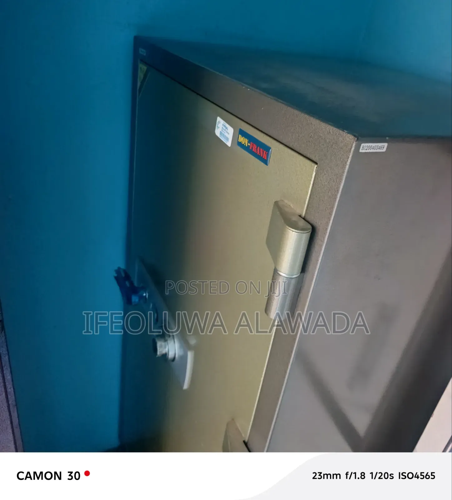 Fire Proof Don-Frank Safe