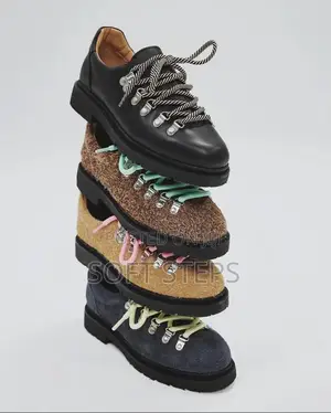 Circle Cage Mountain Derby Shoes