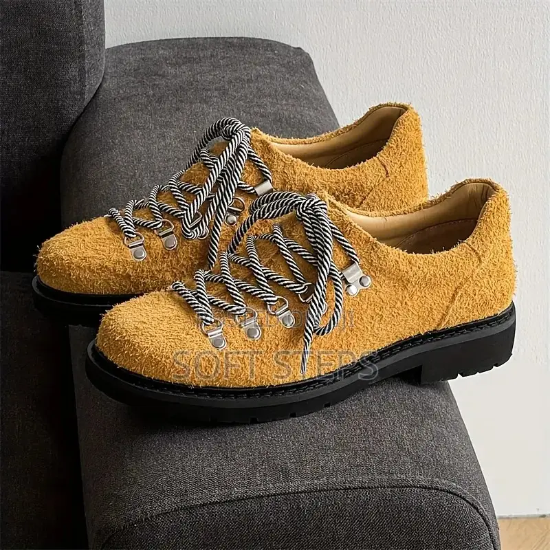 Circle Cage Mountain Derby Shoes