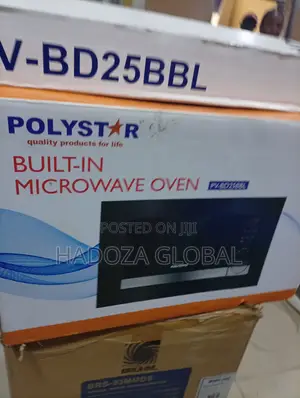 Enjoy Hot, Delicious Meals Anytime With Polystar 25L Microwave