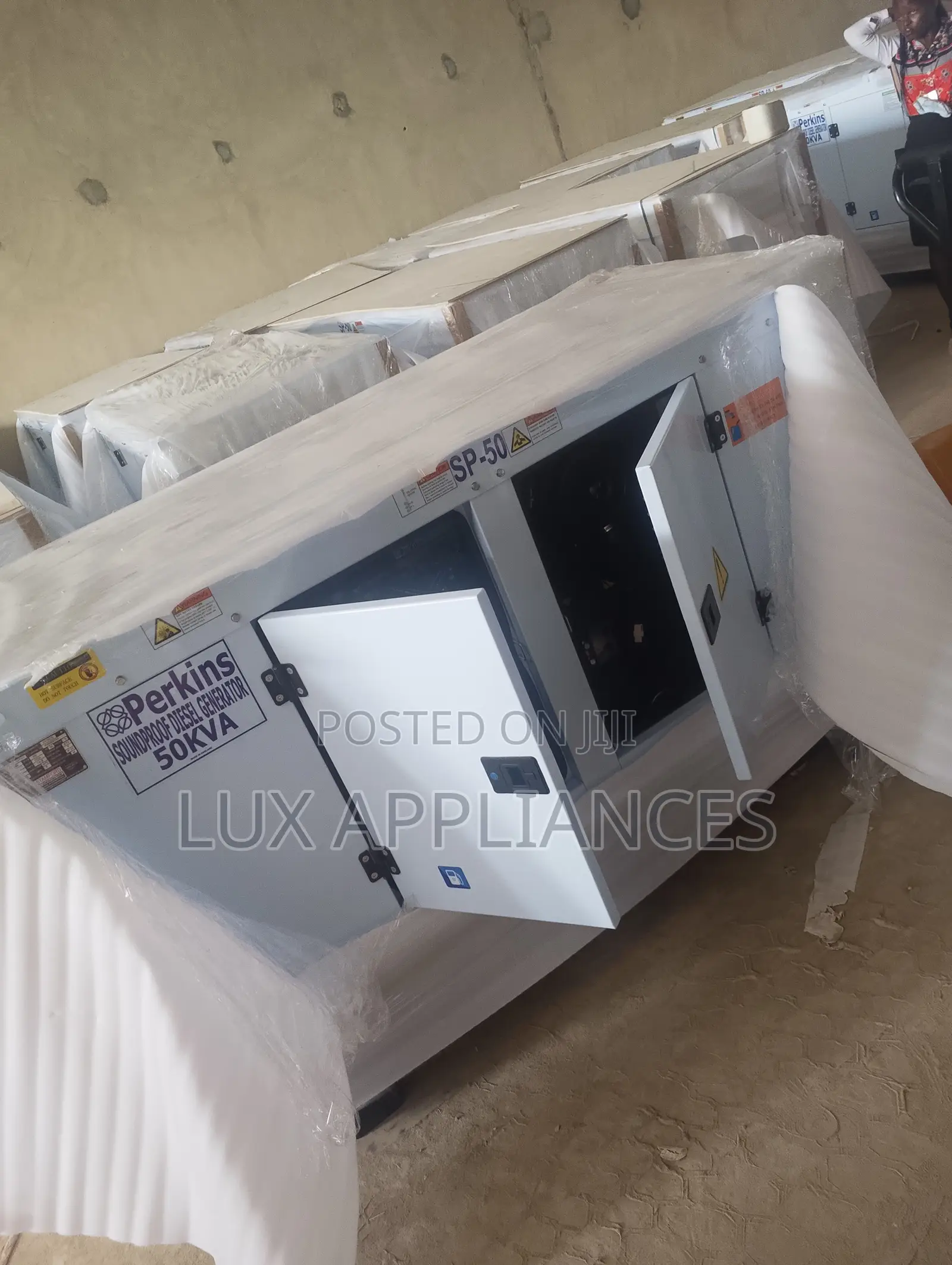 Perkins 50kVA Soundproof Generator for Property Developments
