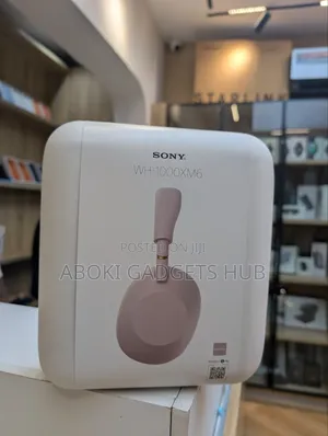 SONY WH-1000XM6 Headphone Sand Pink Color