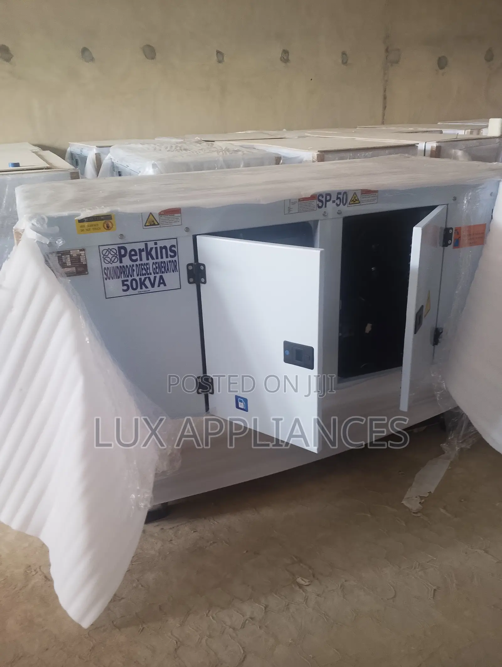 Perkins 50kVA Generator With Durable Soundproof Housing