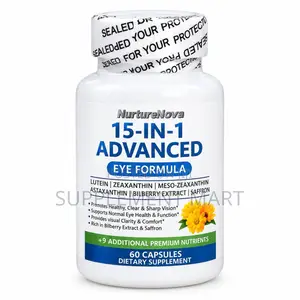 15-in-1 Advance Eye Formula – Lutein – Zeaxanthin – Meso-Zeaxanthin