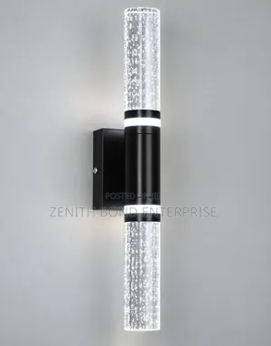 Double Water Crystal Wall Lamp
