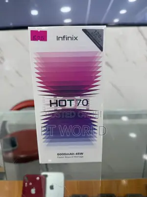 New Infinix Hot 70 128 GB Black