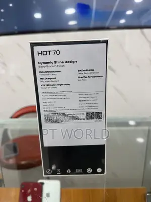 New Infinix Hot 70 128 GB Black