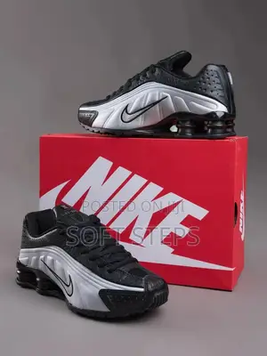 Nike Shox R4 Racer Blue & Black/Silver