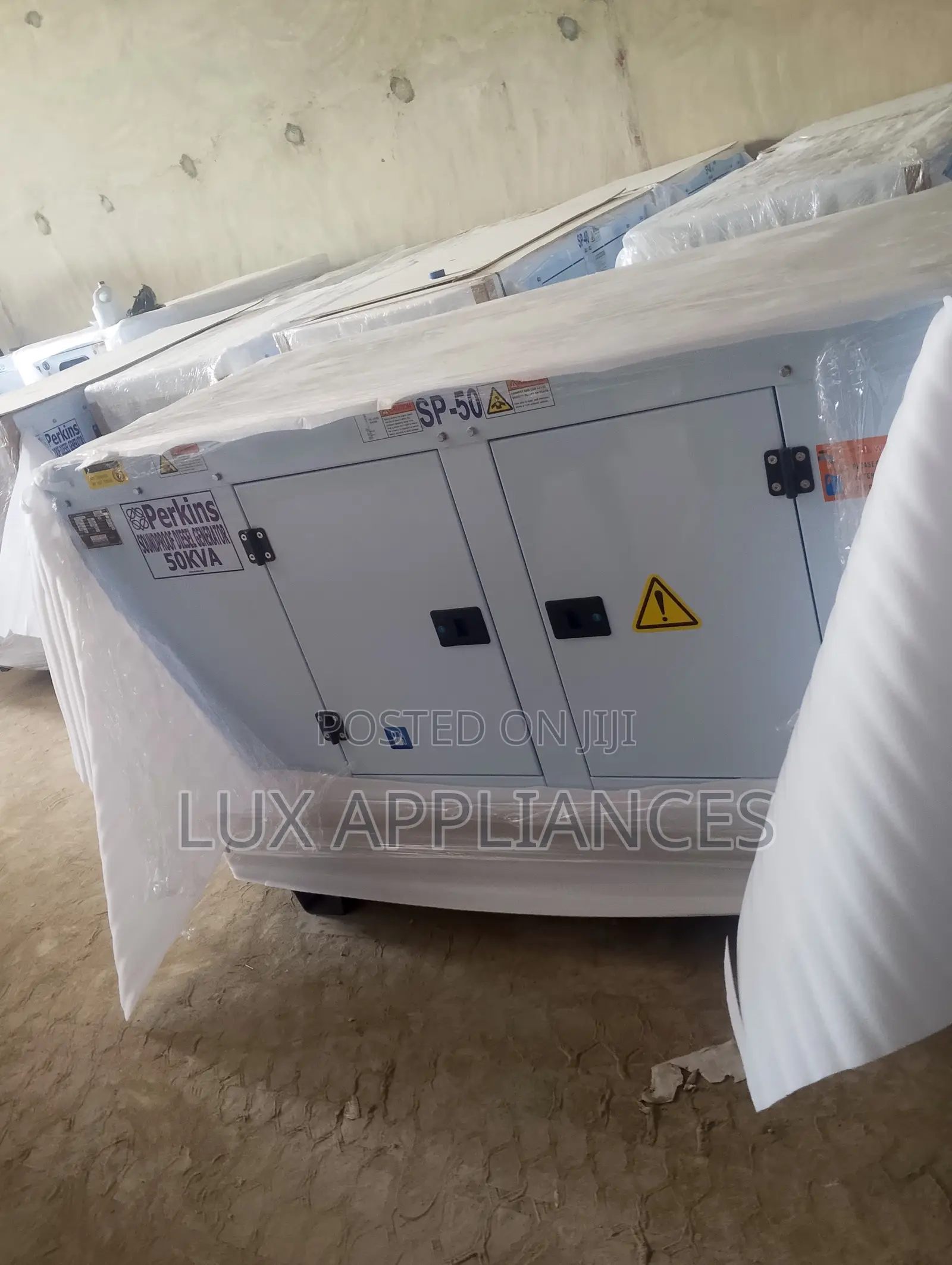 Perkins 50kVA Soundproof Generator for Modern Businesses