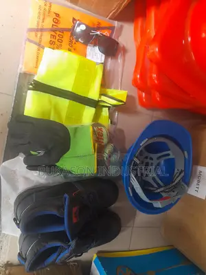 Heavy Duty Coverall & Safety Boots PPE Combo Kit (Bulk)
