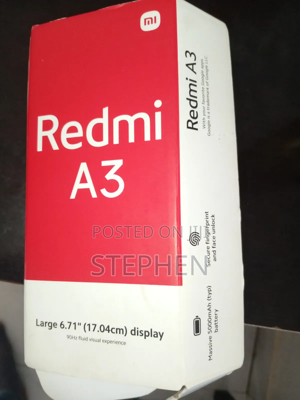 New Xiaomi Redmi A3 64 GB Black
