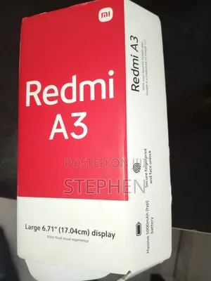 New Xiaomi Redmi A3 64 GB Black
