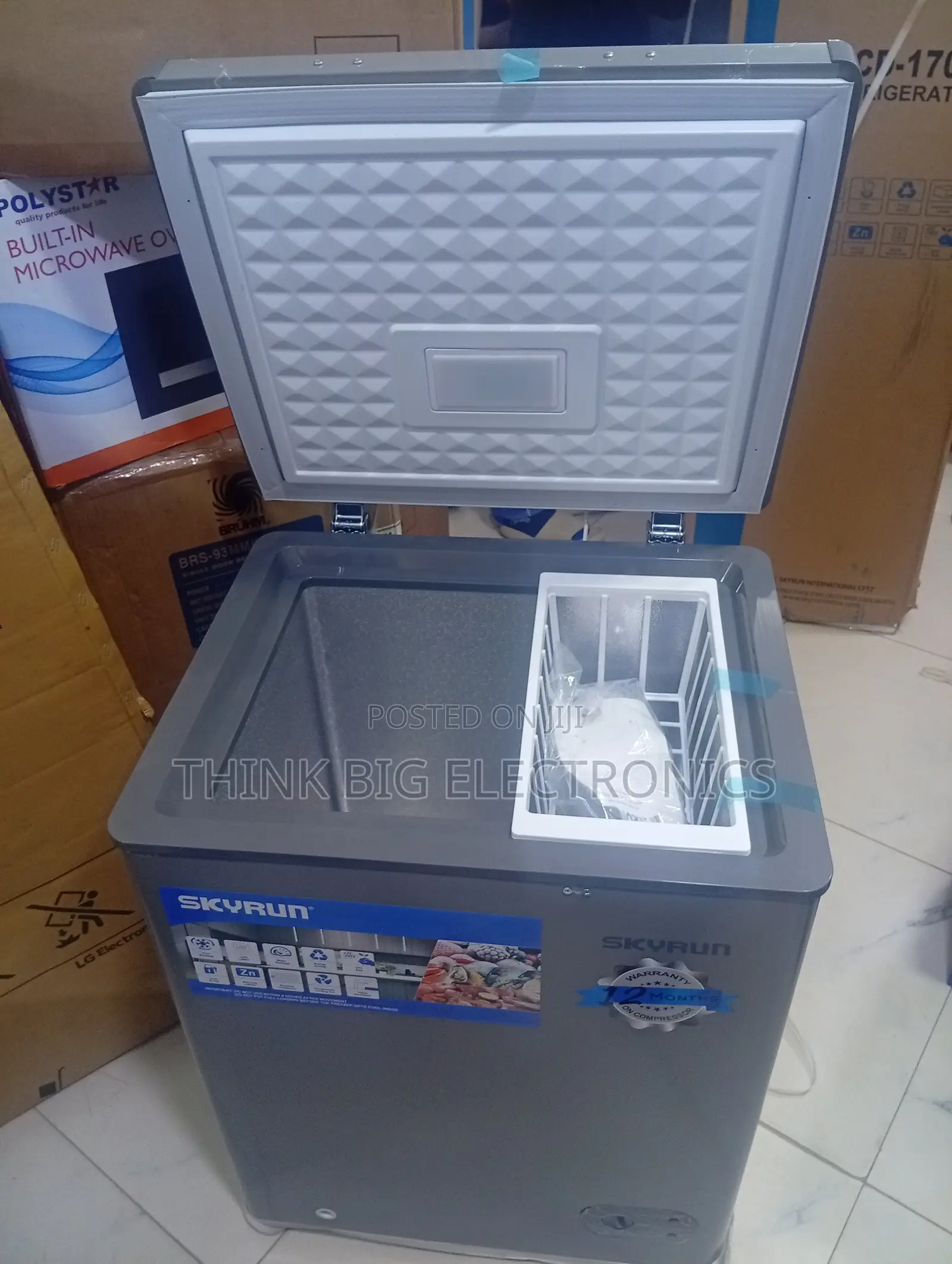 Skyrun 100HNW Chest Freezer