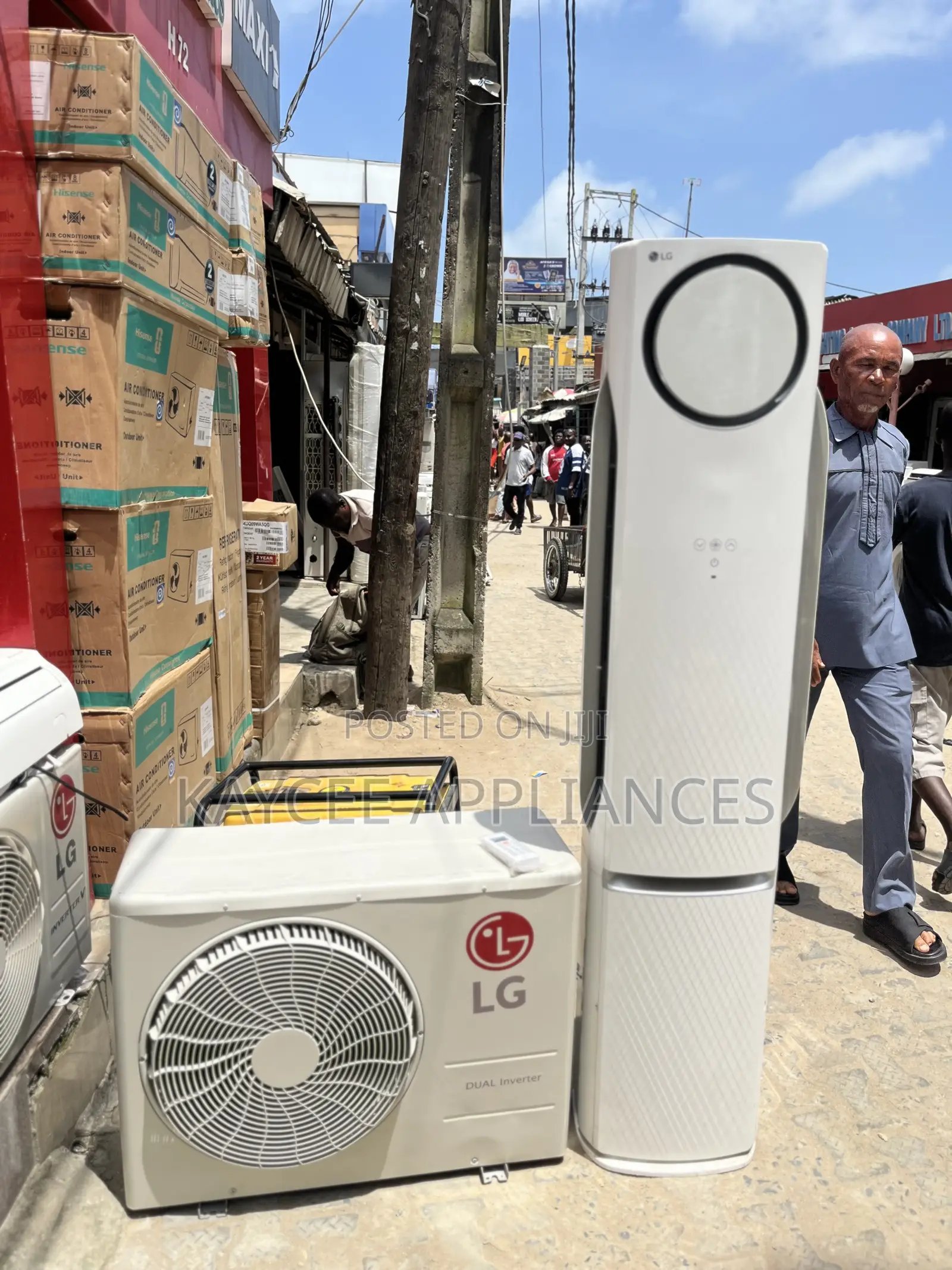 2.5hp LG Floor Standing Air Conditioner